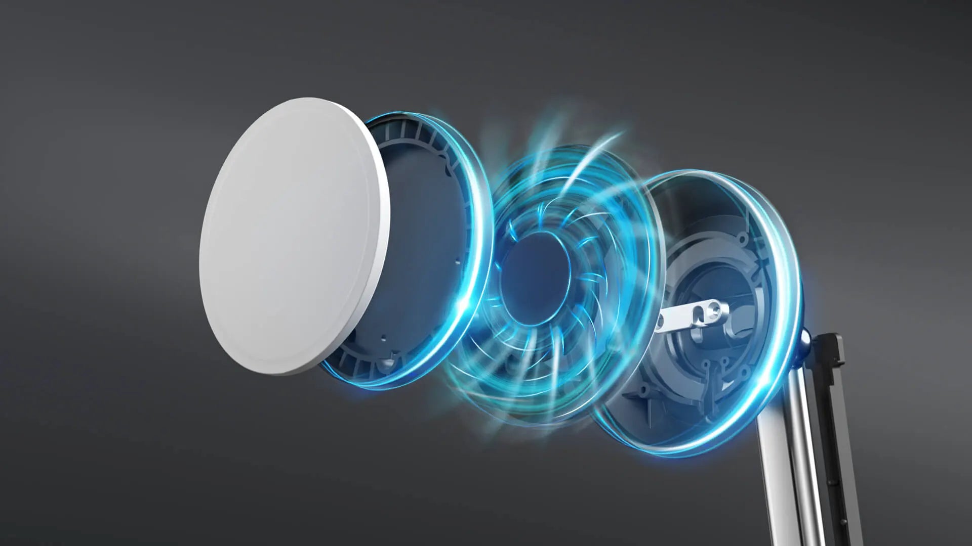 ZIKE 2-in-1 Magsafe Wireless Charger cooling system