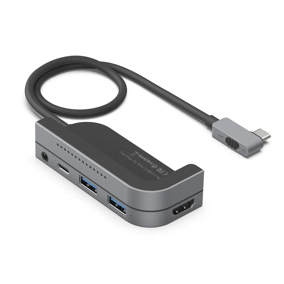 ZIKE 6-in-1 USB C Hub for iPad Pro/Air Z39S