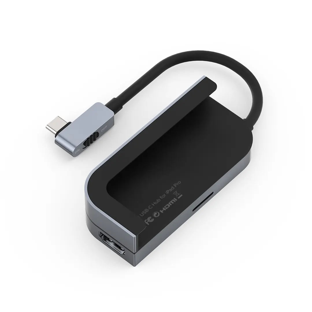 ZIKE 6-in-1 USB C Hub for iPad Pro/Air Z39S