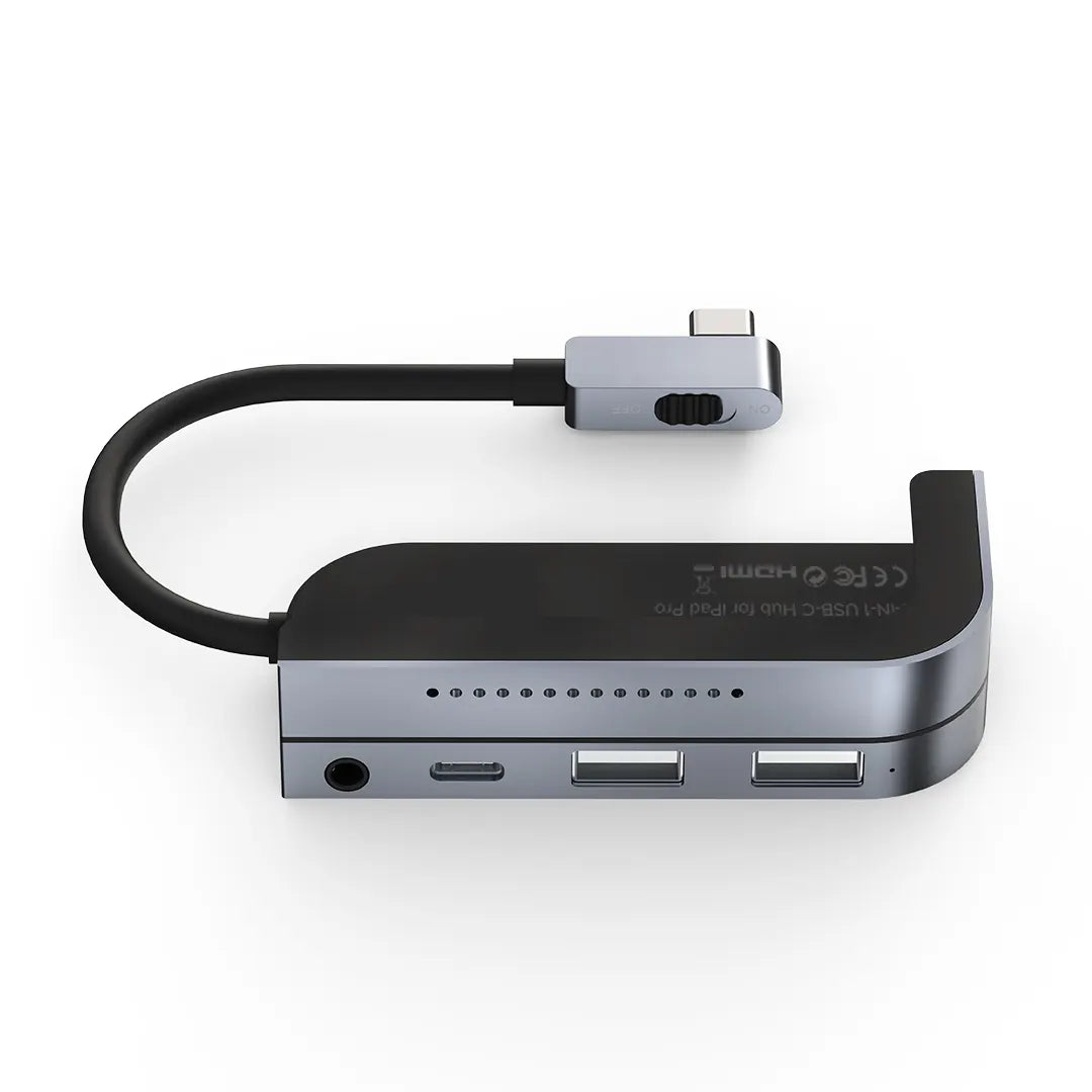 ZIKE 6-in-1 USB C Hub for iPad Pro/Air Z39S