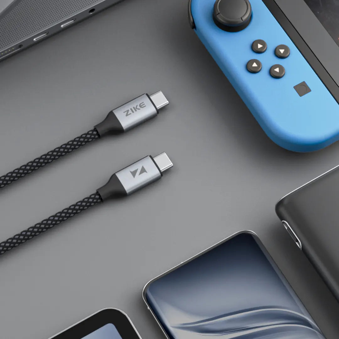 ZIKE USB-C to USB-C 100W PD3.0 Cable Z518 has wide compatibility
