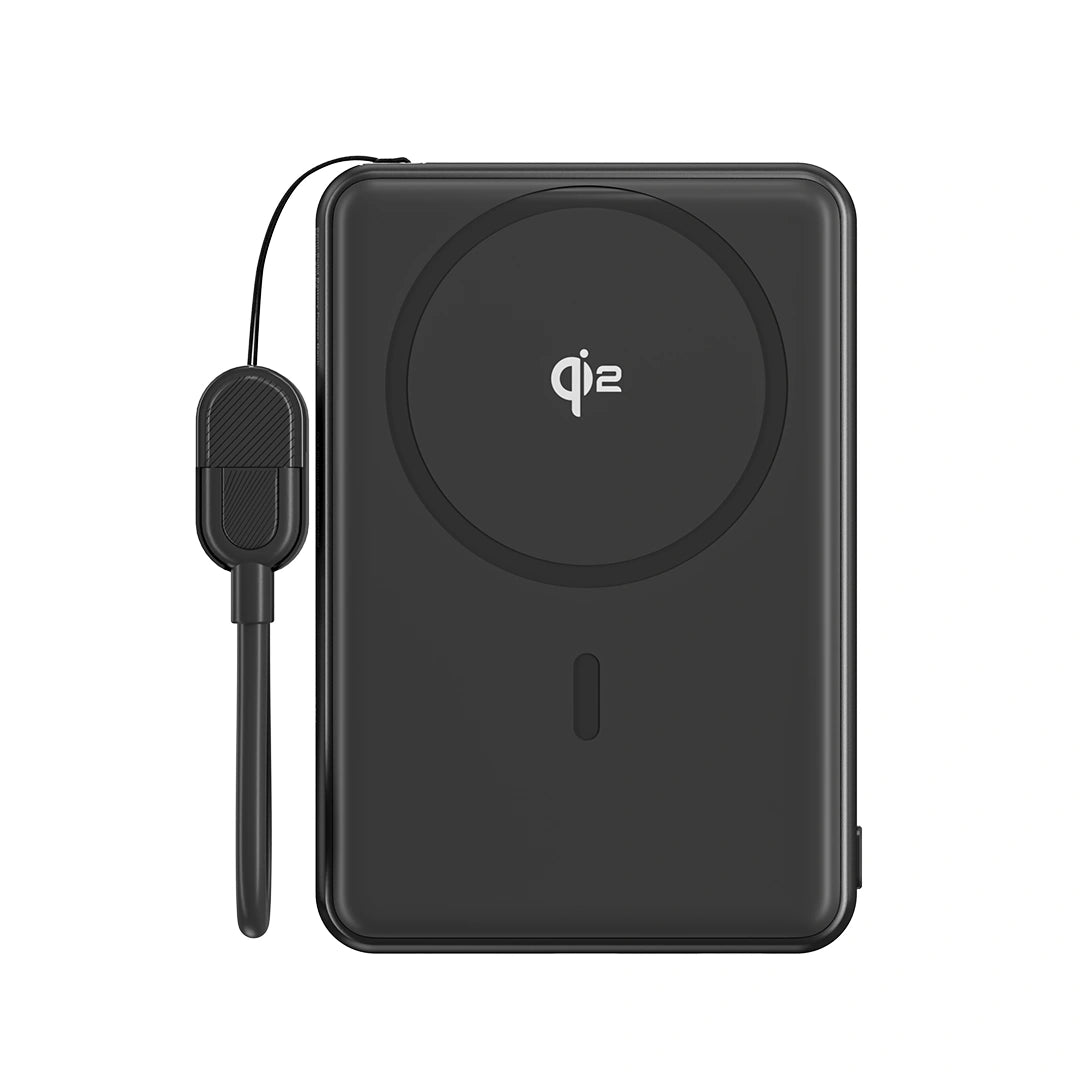 ZIKE Z1052A Solid-State MagSafe Power Bank 10000mAh Black for iPhone 15/16