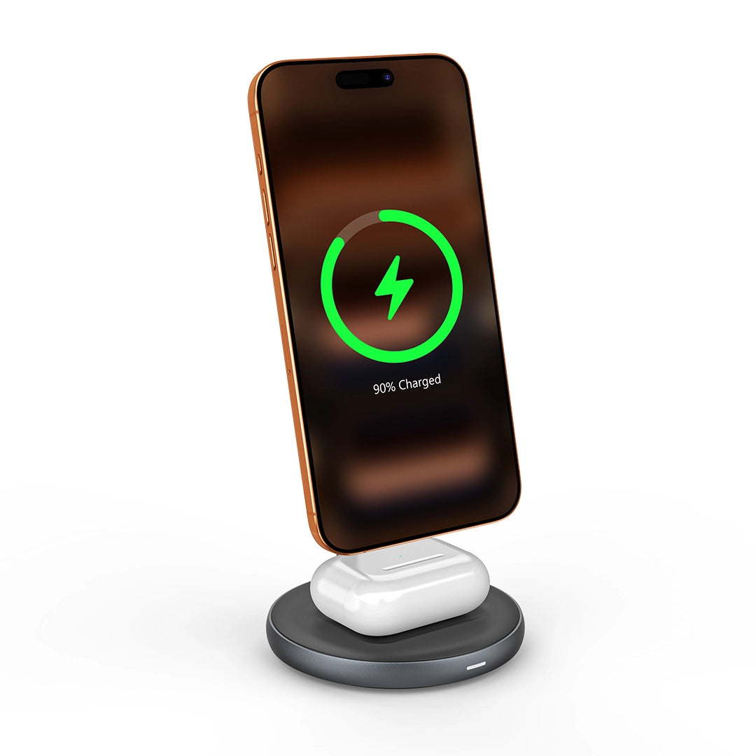 ZIKE Z461 2-in-1 Magnetic Wireless Charger