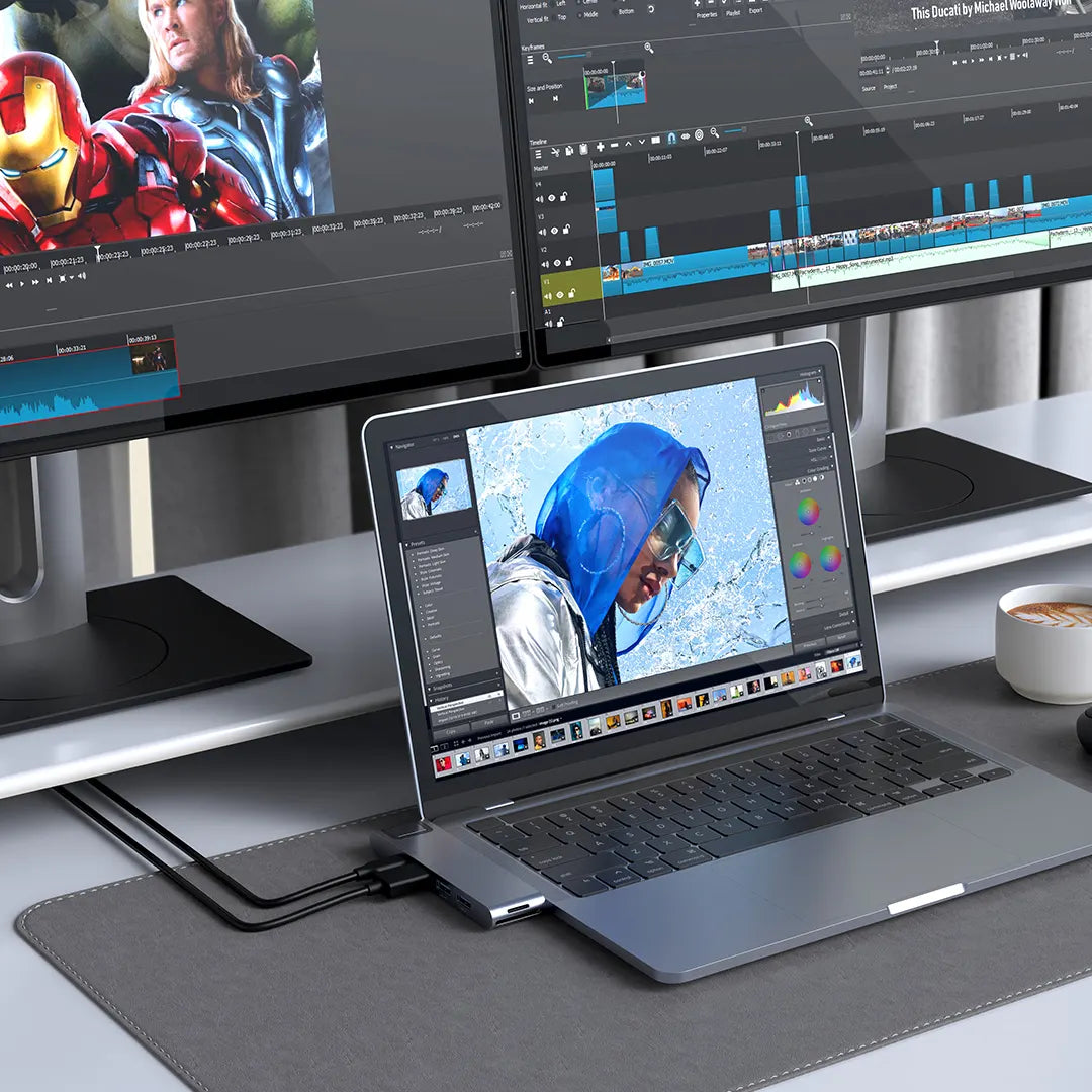 ZikeTech 7 IN 2 USB C HUB for MacBook and iPhone