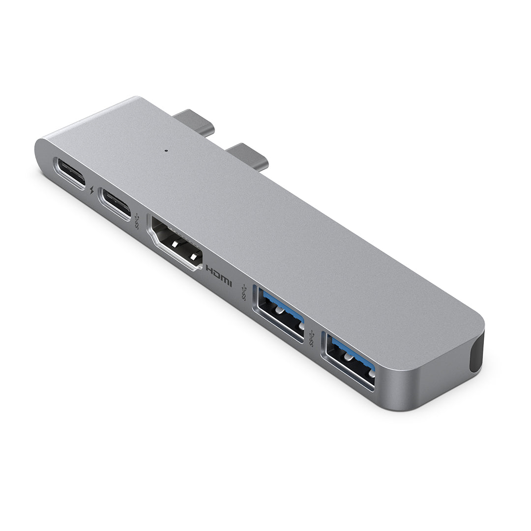ZIKE 5-in-2 USB C Hub for MacBook Pro/Air Z28A6