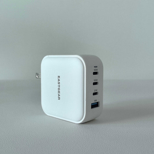 EastGear 100W GaN USB-C 4 Ports Wall Phone Charger