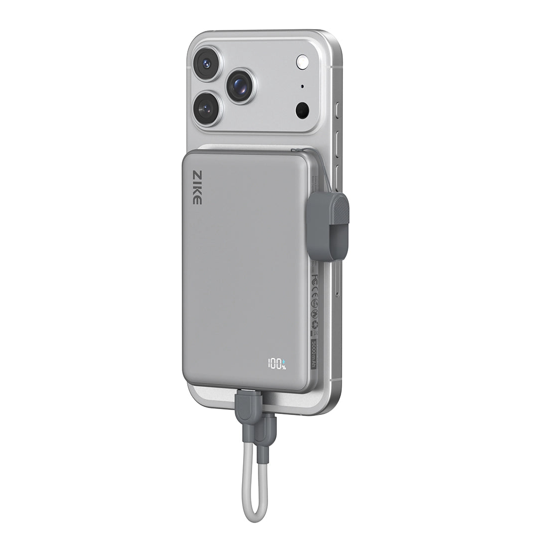 ZIKE Z1051 Solid-State Magnetic Power Bank 5000mAh