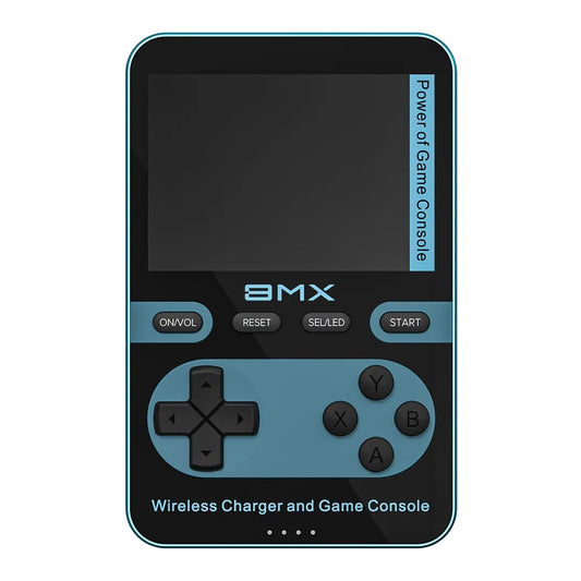 2-in-1 Retro Handheld Game Console & 5000mAh Magnetic Wireless Power Bank