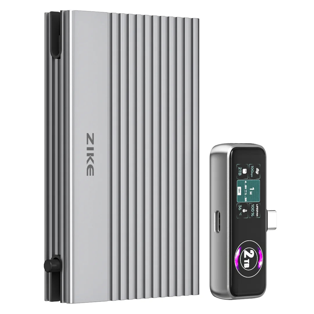(Bundle) ZikeDrive + Magnetic Extended Storage Z791C (2 TB) 2 Pack