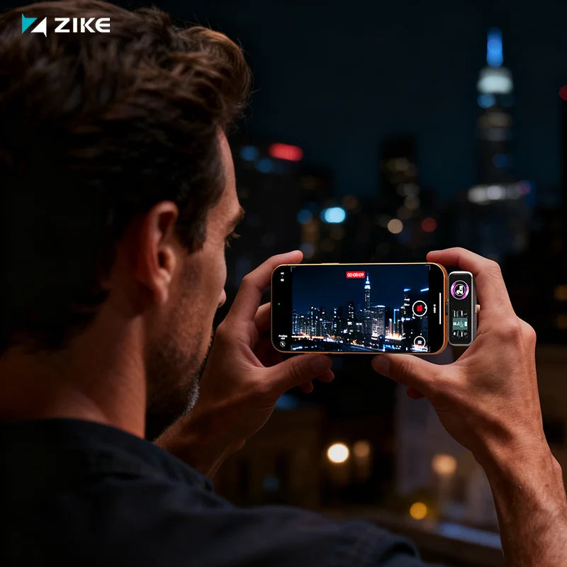 Handheld outdoor vlog shooting with iPhone 17 + Z791C