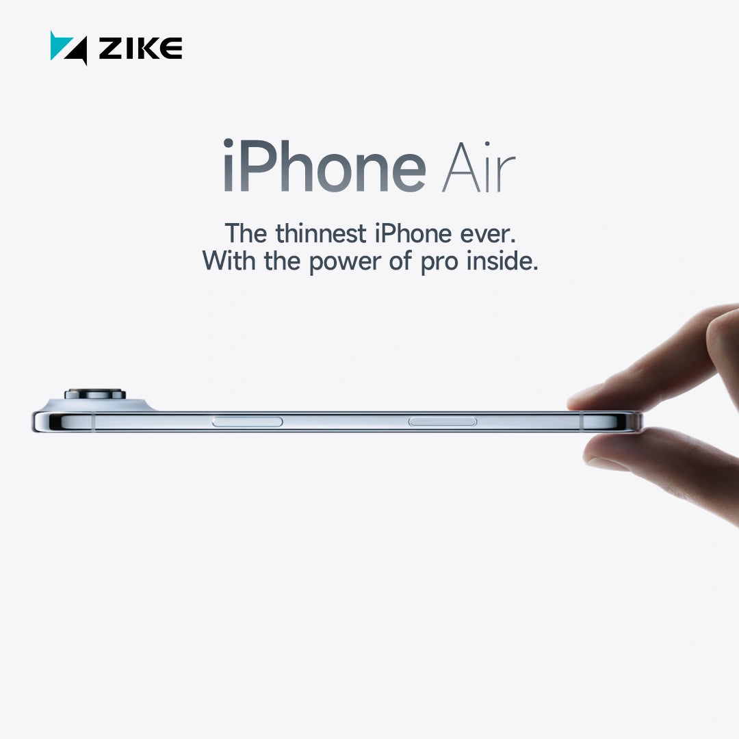 The iPhone Air is Apple's thinnest model ever.