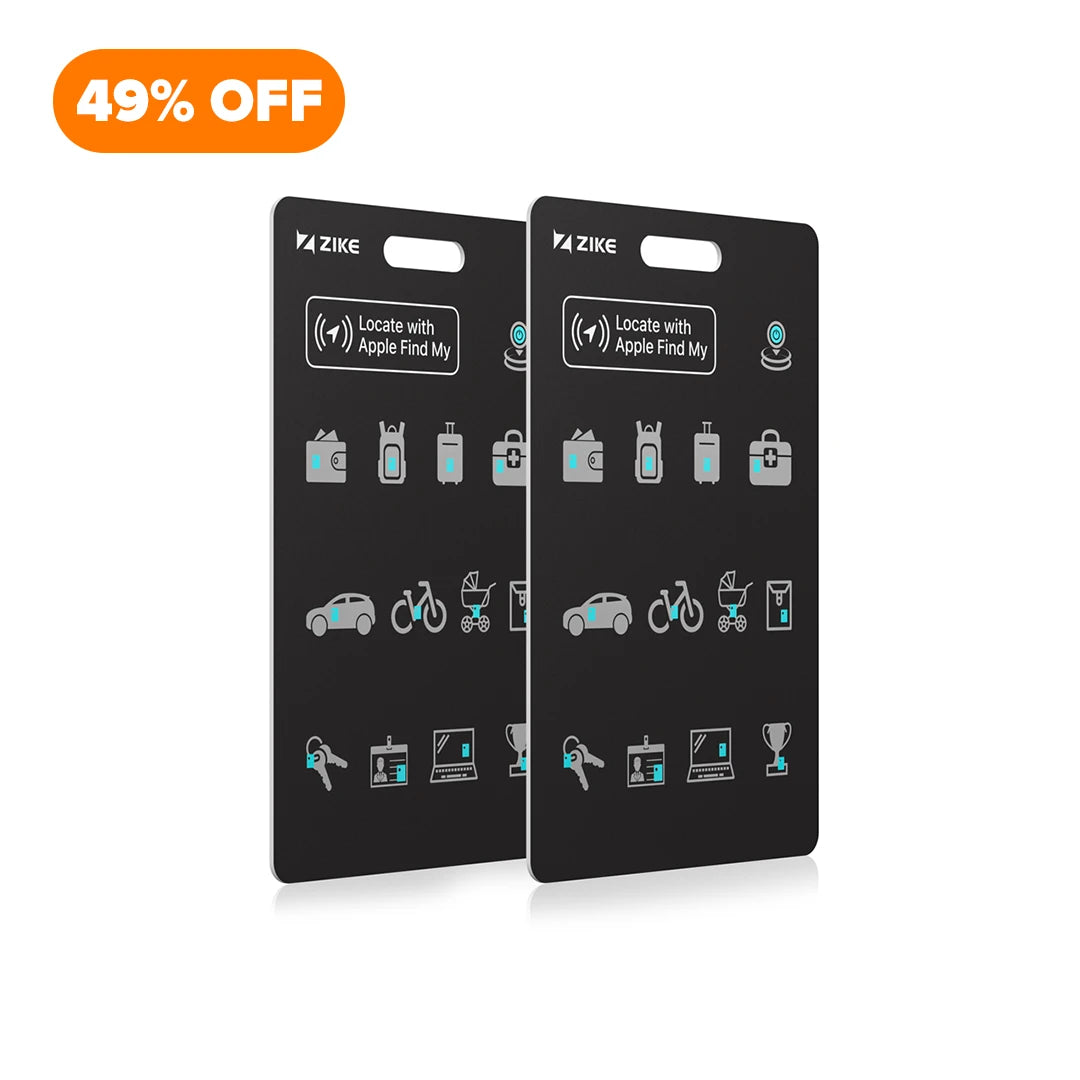 Carte de suivi intelligente ZIKE Z006 pour iPhone/iPad/Mac