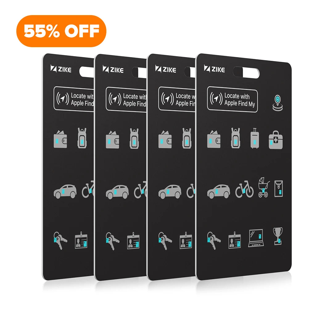 Carte de suivi intelligente ZIKE Z006 pour iPhone/iPad/Mac