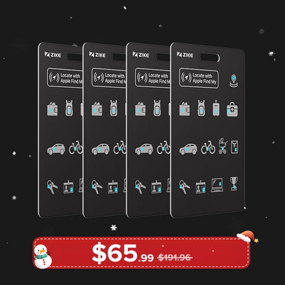 ZIKE Z006 Smart Tracking Card for iPhone/iPad/Mac