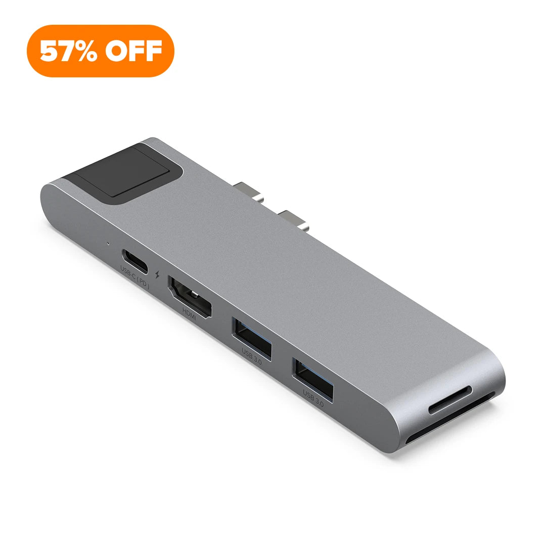 ZIKE Z29L 7-in-2 USB-C Hub for MacBook Pro/Air & Neo