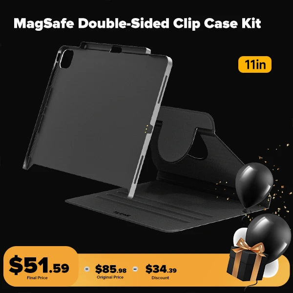 (Bundle) ZIKE MagSafe Case Professional Kit for iPad Pro 2 Pack