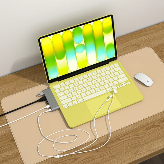 ZIKE Z594A 5-in-1 USB-C Hub Adapter for MacBook Pro, Air & Neo
