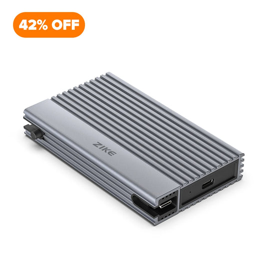 ZikeDrive Z666 USB4 40Gbps NVMe M.2 SSD Enclosure