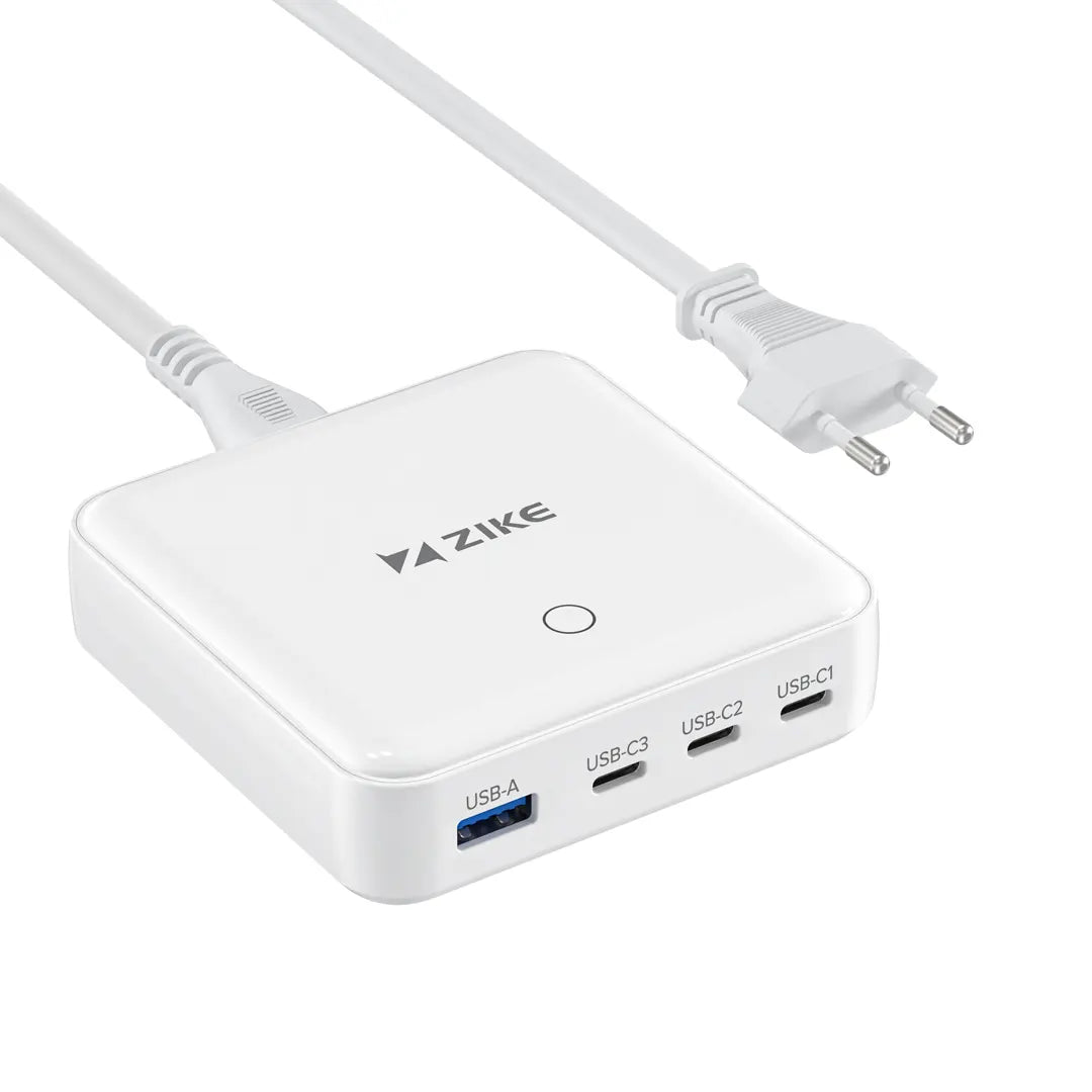 ZIKE 100W GaN 4 Ports Desktop Charging Station | ZikeTech