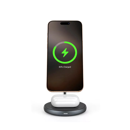 ZIKE 2-in-1 Magnetic Wireless Charger Z461