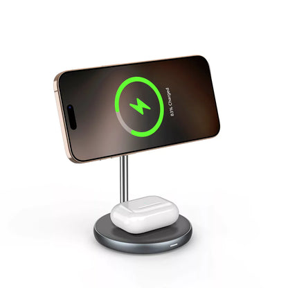 ZIKE 2-in-1 Magnetic Wireless Charger Z461