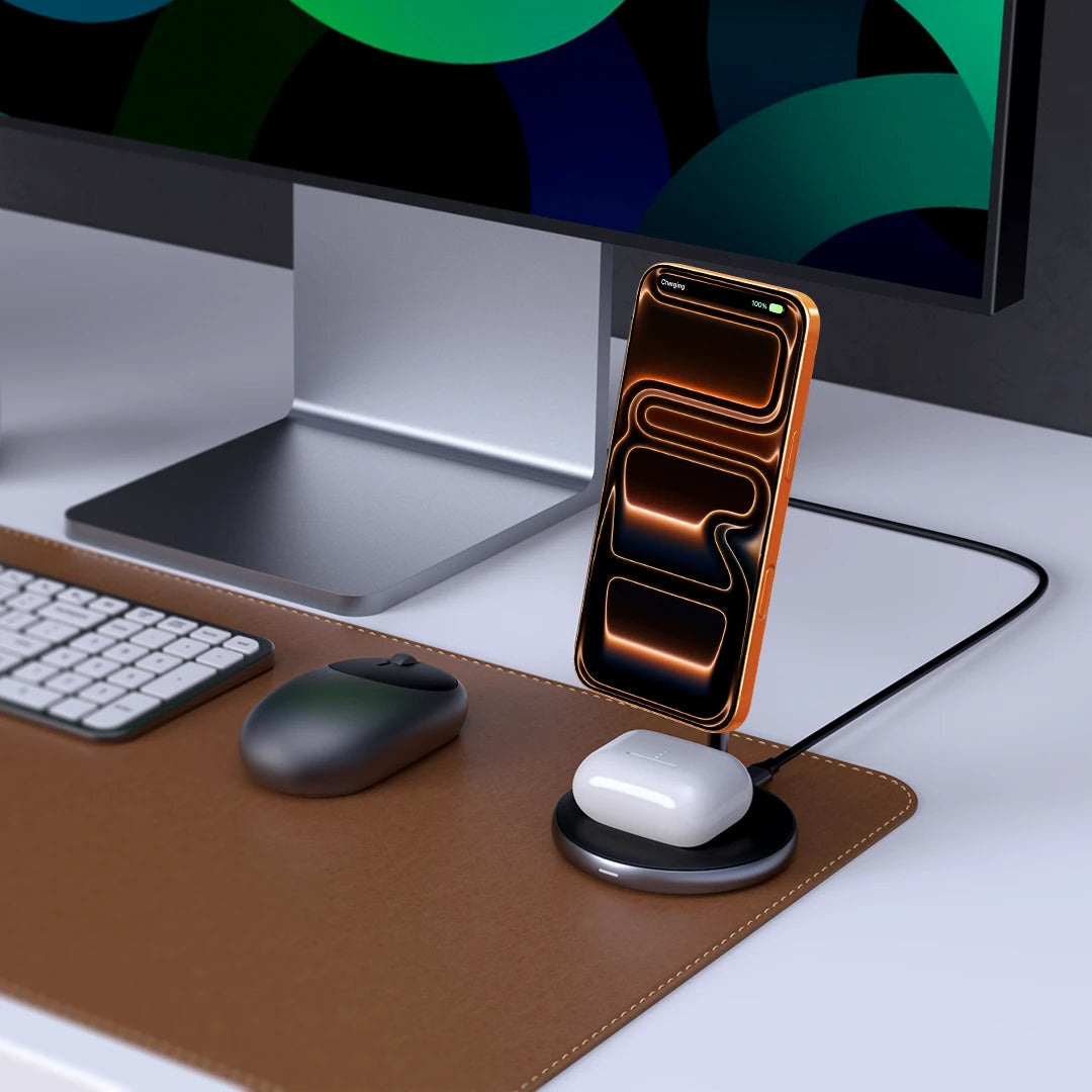 ZIKE Z461 2-in-1 Magnetic Wireless Charger
