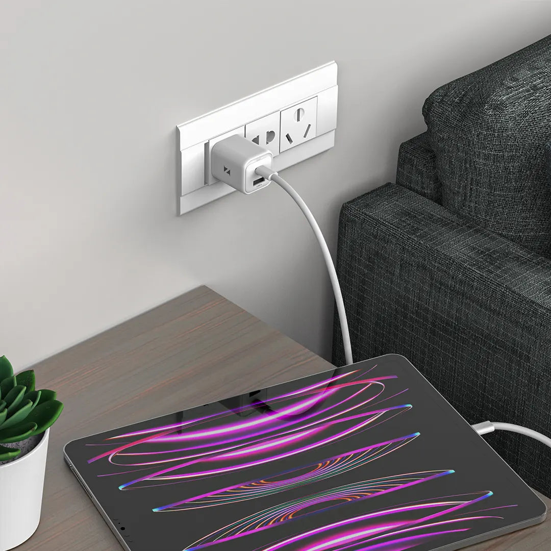 ZIKE 35W GaN USB C Wall Charger Fast Charge iPad