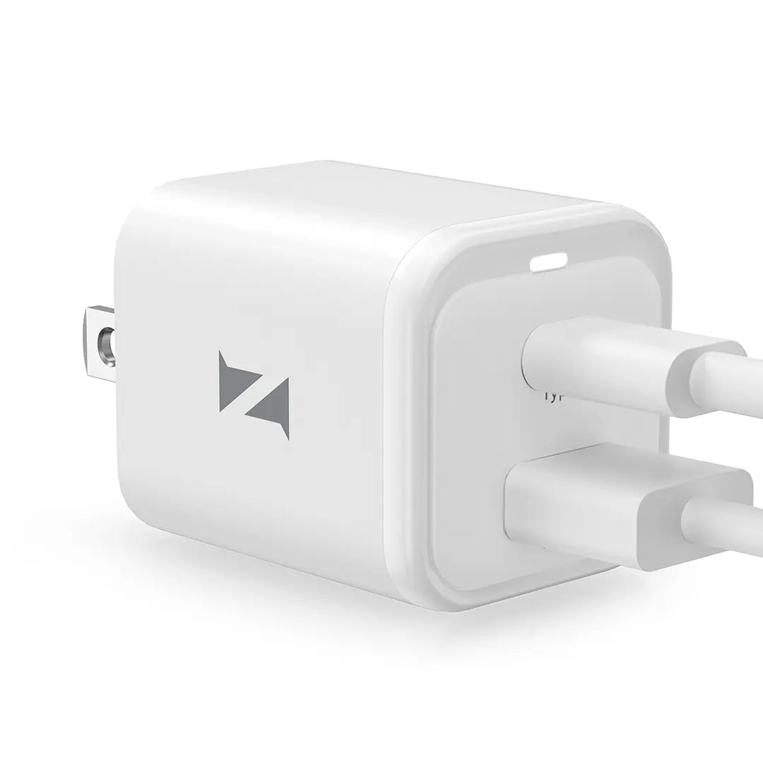 ZIKE 35W GaN USB C + USB A Dual-Port Wall Charger Z1333