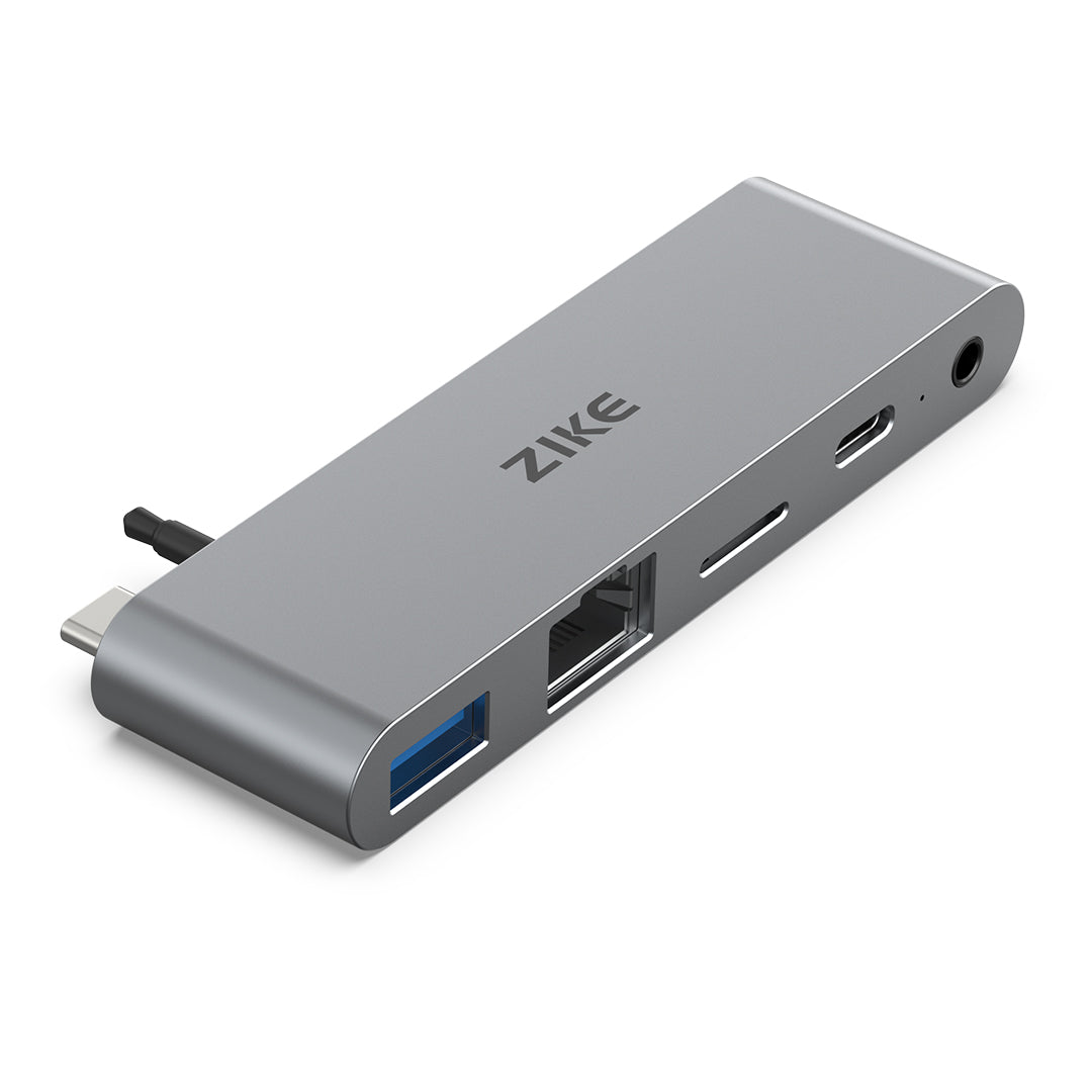ZIKE 5-in-1 USB C Hub for MacBook Z221B