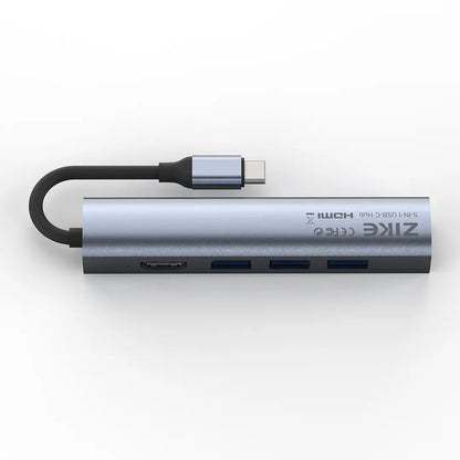 ZIKE 5-in-1 USB C Hub for MacBook Z221B