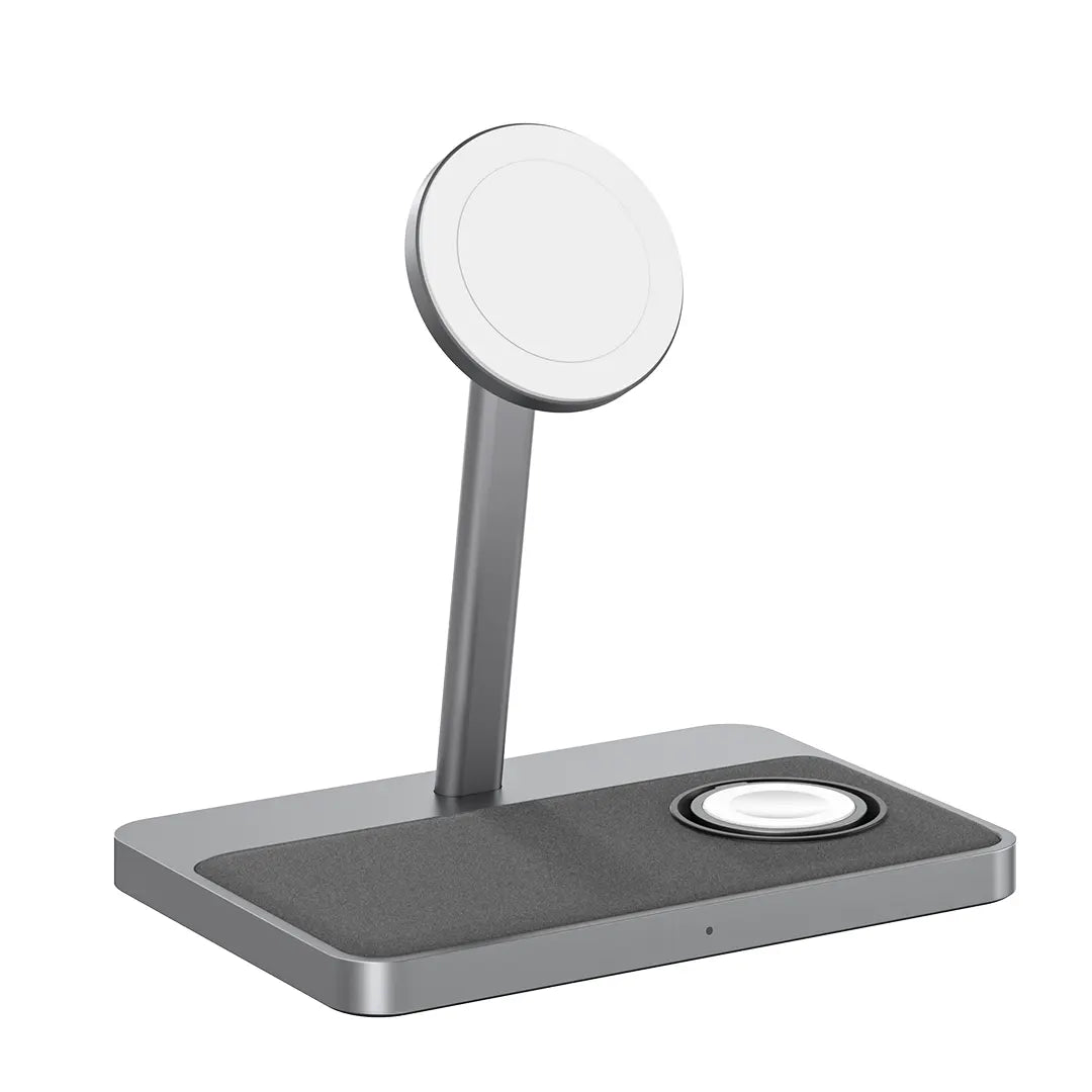 ZIKE 3-in-1 MFi & QI2 Magnetic Wireless Charging Stand Z557C