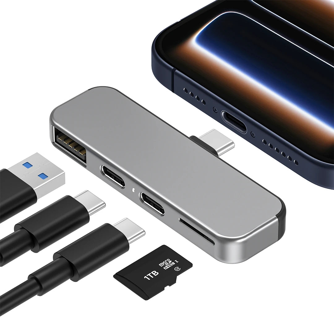 ZIKE Z806 iPhone 17/16/15 USB C Extender - Compact, Powerful, and ZIKE Z806 iPhone 17/16/15 USB C Extender - Compact, Powerful, and