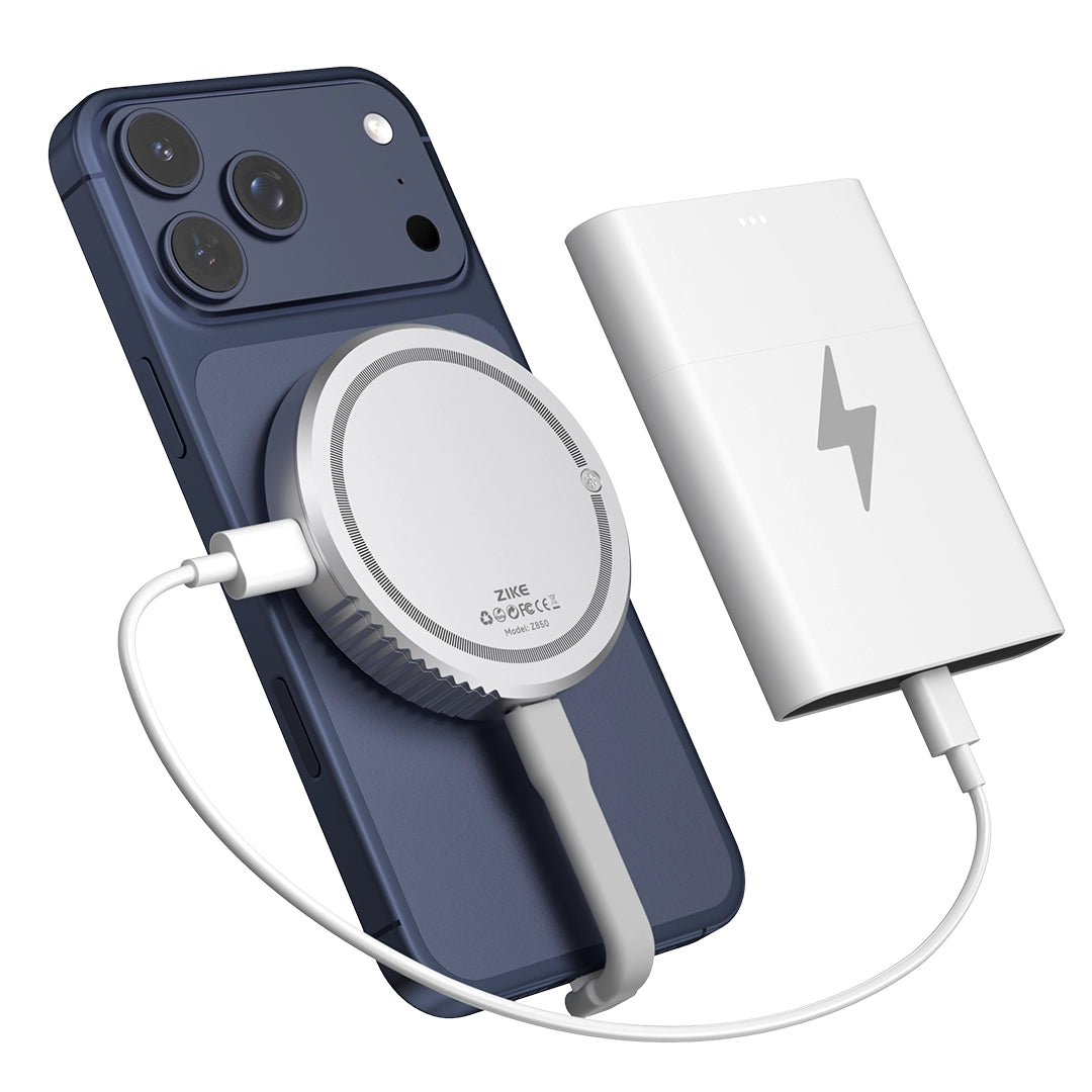 ZIKE Z850 USB-C Magnetic M.2 2230 NVMe SSD Enclosure for iPhone 17/16/15