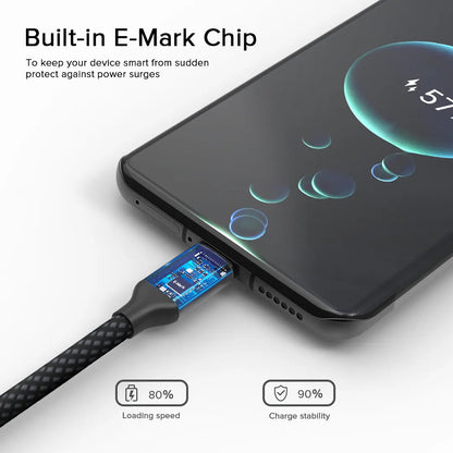 ZIKE USB C to USB C 1.5m 100W PD3.0 Cable Z518