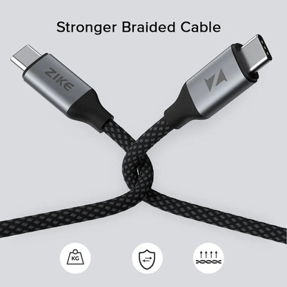 ZIKE USB C to USB C 1.5m 100W PD3.0 Cable Z518