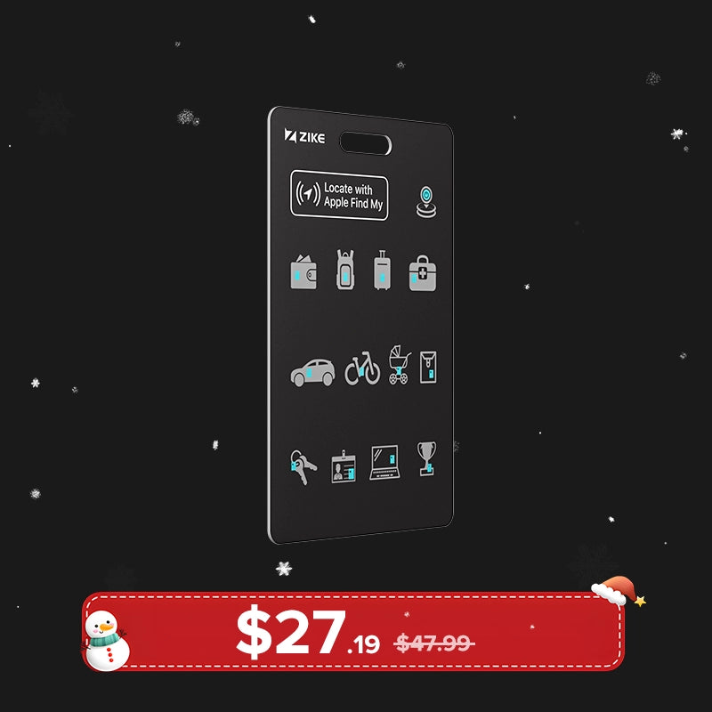 ZIKE Z006 Smart Tracking Card for iPhone/iPad/Mac