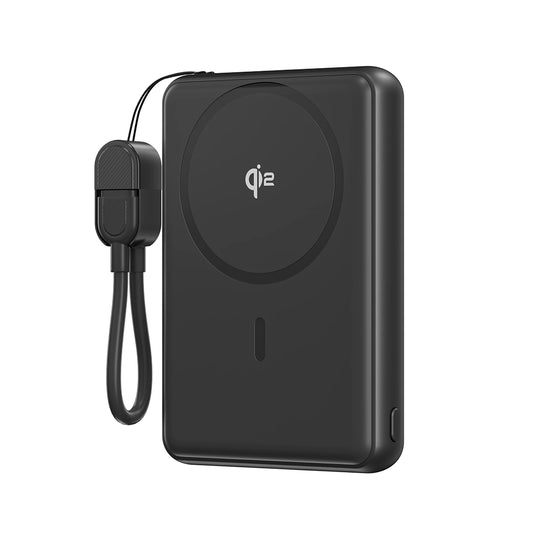 ZIKE Z1052A Solid-State MagSafe Power Bank 10000mAh Black for iPhone 15/16