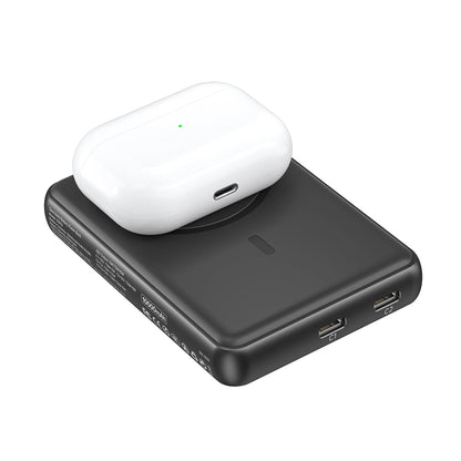 ZIKE Z1052A Solid-State MagSafe Power Bank 10000mAh Black for iPhone 15/16