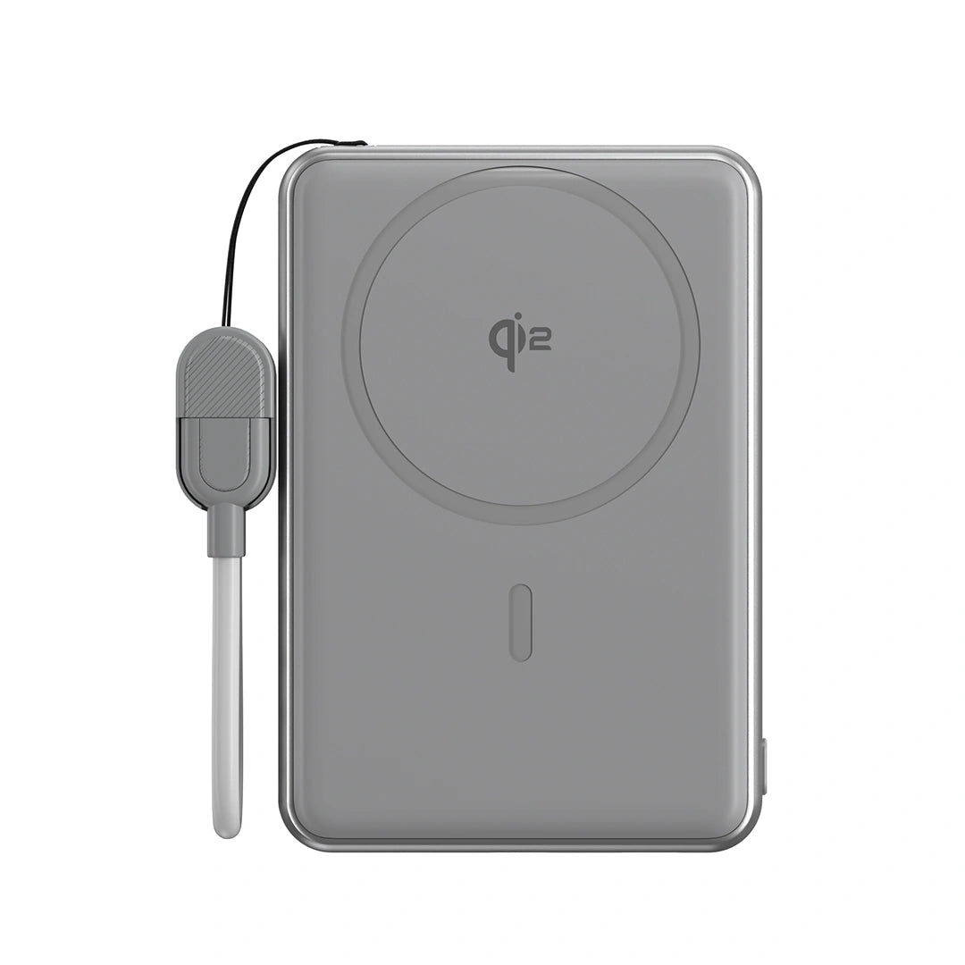 (Pack groupé) ZIKE Z1052 Power Bank 15W Qi2 à semi-conducteurs 10000 mAh + Power Bank à semi-conducteurs 5000 mAh