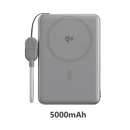 ZIKE Z1051 Solid-State MagSafe Power Bank 5000mAh for iPhone