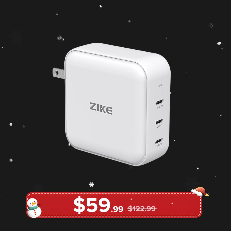 ZIKE Z1214 140W GaN PD3.1 USB-C Power Adapter