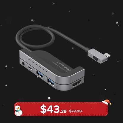 ZIKE Z39S 6-in-1 USB-C Hub for iPad Pro/Air