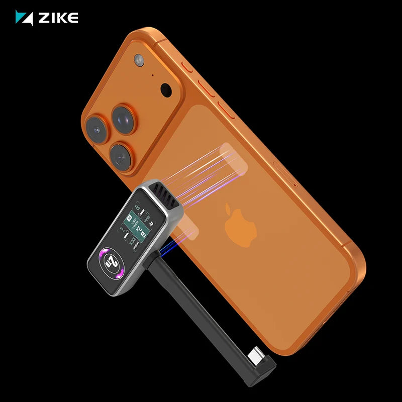 ZIKE Z791C 2TB magnetically attaches to iPhone 17
