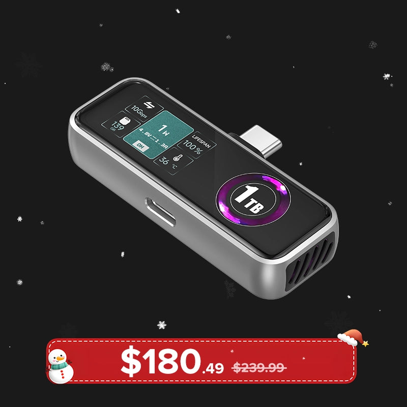 ZIKE Z791A/Z791C USB-C Magnetic Extended Storage for iPhone 17/16/15 Series