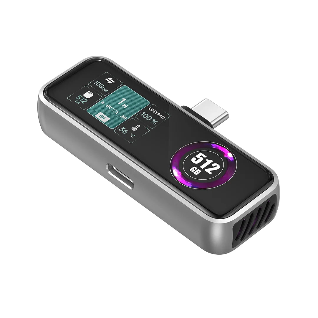 ZIKE Z791C USB-C Magnetic Extended Storage for iPhone 17/16/15 Series 512GB