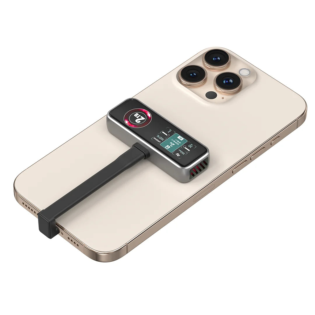 ZIKE Z791C Next Level USB-C Magnetic Extended Storage for iPhone 16/15 ...