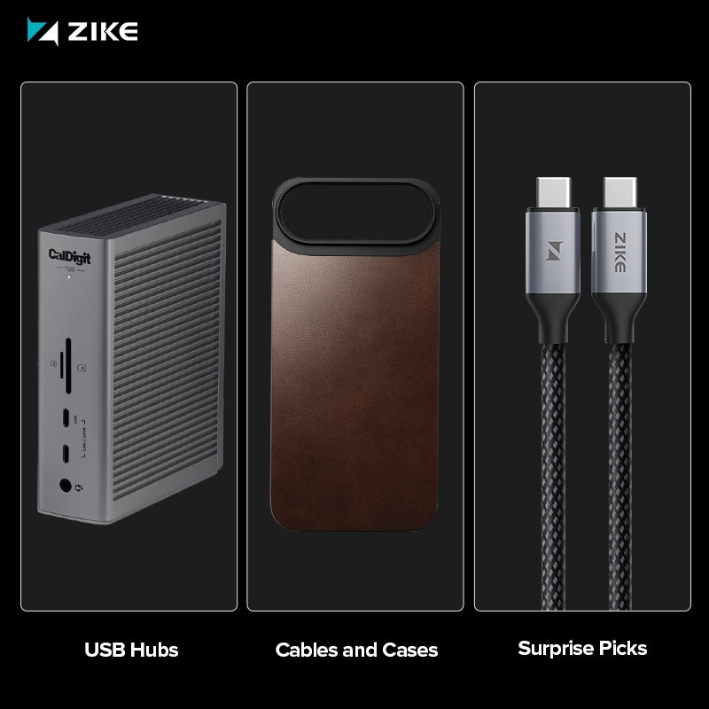ZIKE's selection of essential Apple accessories for 2025