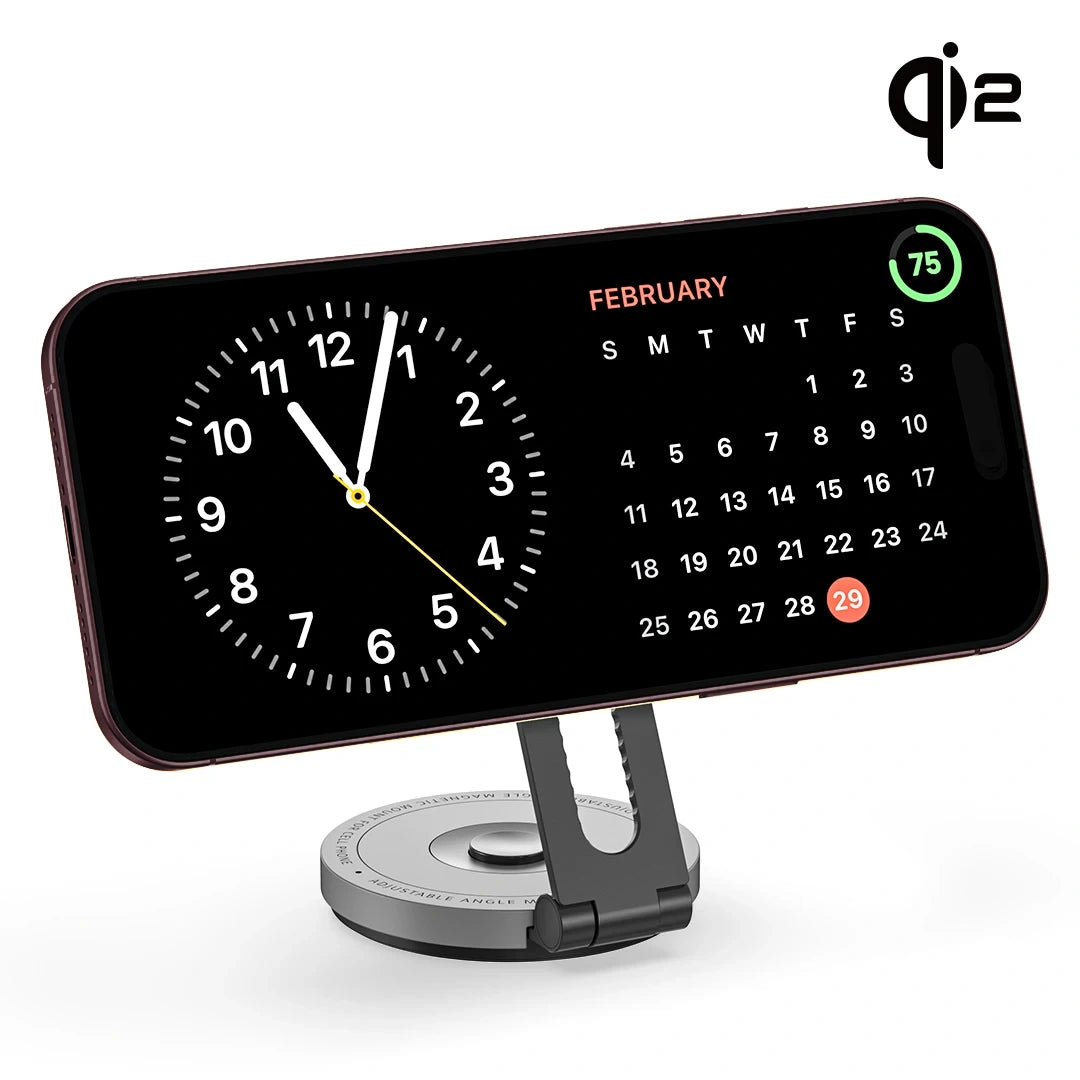 ZIKE Z677 15W Qi2 Tesla Magnetic Wireless Charger Phone Holder