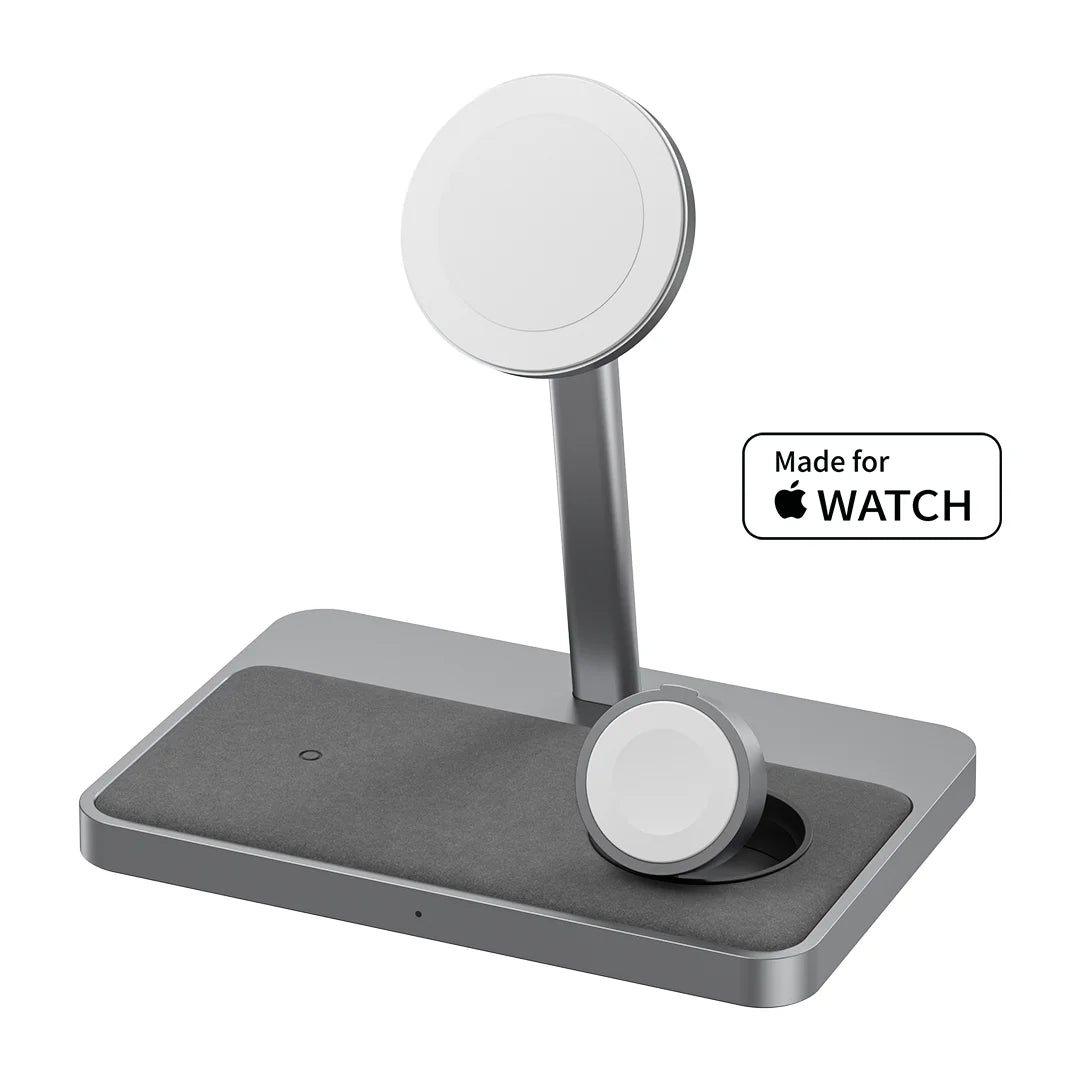 ZIKE Z557C 3-in-1 Magnetic Wireless Charging Stand