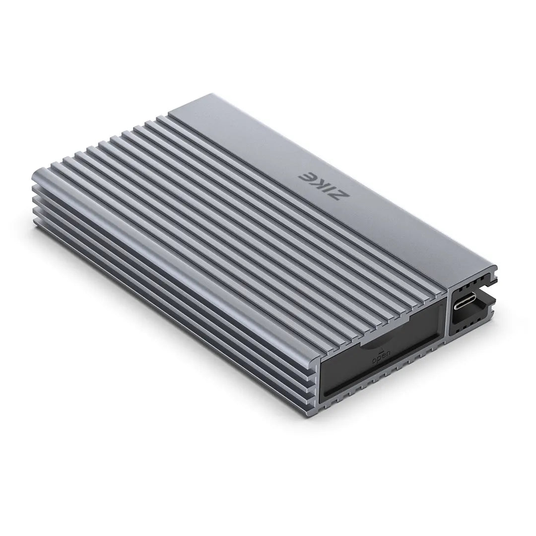 ZikeDrive Z666 USB4 40Gbps NVMe M.2 SSD Enclosure with Long Cable ZikeDrive Z666 USB4 40Gbps NVMe M.2 SSD Enclosure with Long Cable